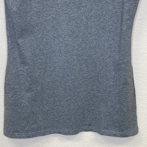 one one six Shoulder Pad Jersey Shift Dressj Heather Gray Size Medium NWT - Picture 3 of 11